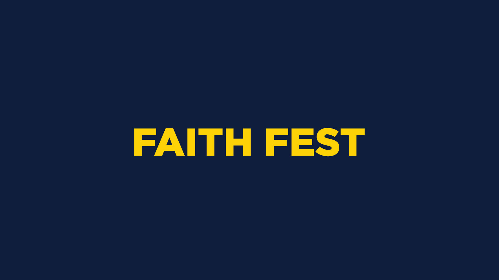 faith fest