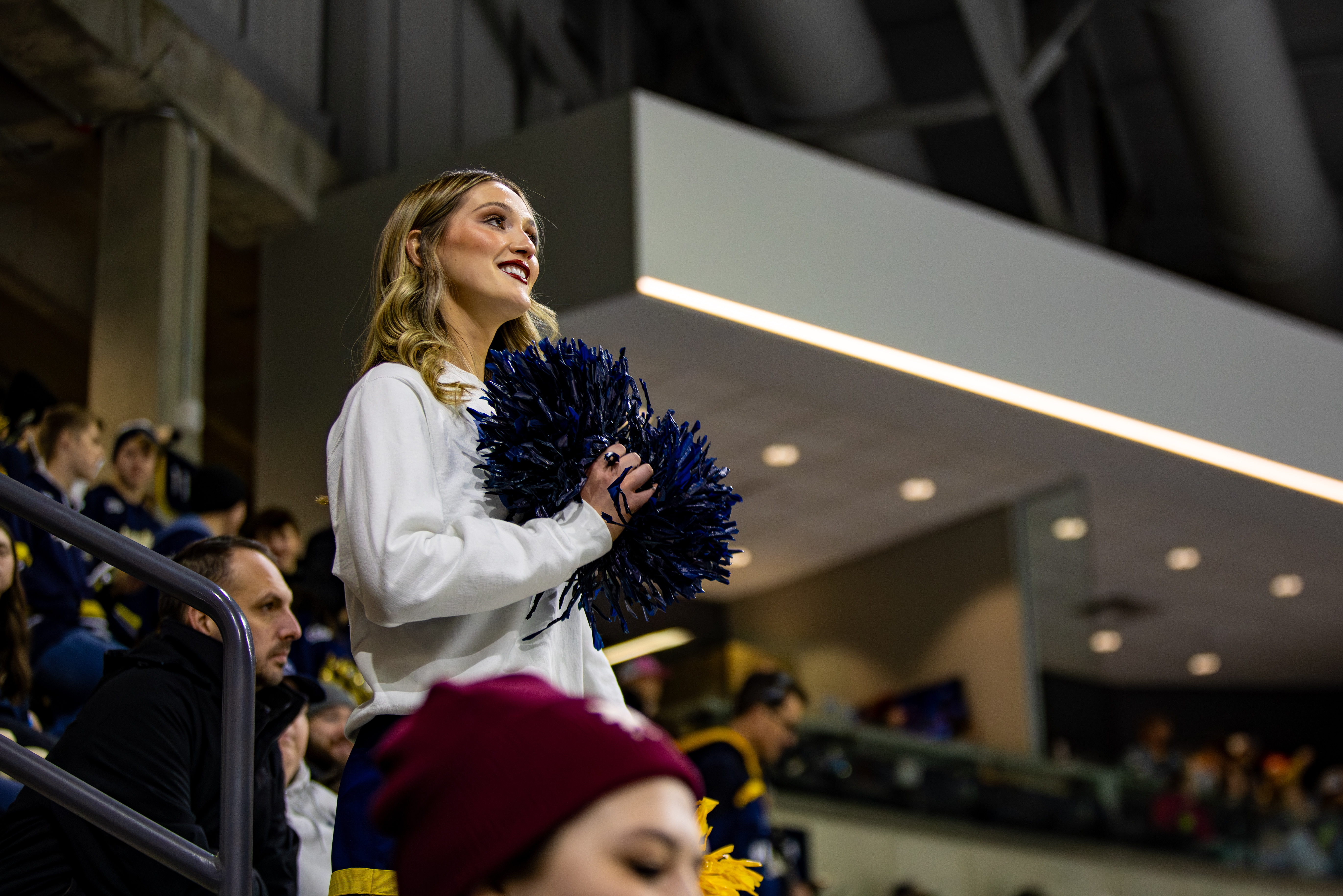 2025-26 Spirit Squad at Viking Hockey