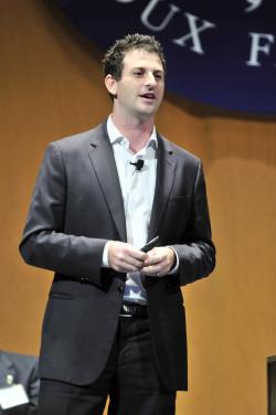 Jared Cohen speaking at the 2012 Boe Forum