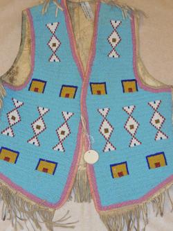 American Indian vest from Collection