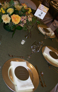 Table at the President's Dinner for the Boe Forum