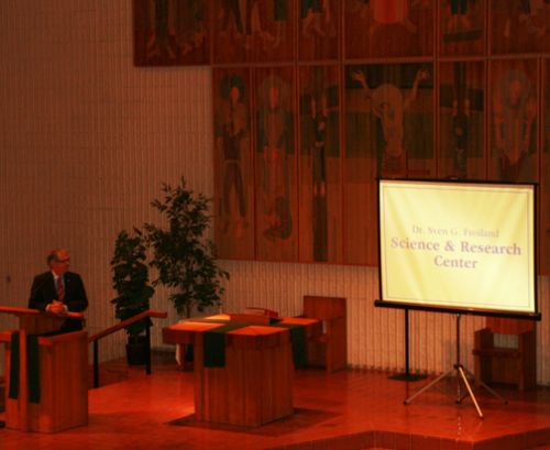 The new facility will be named in honor of Dr. Sven Froiland.