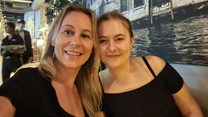 Nadia '28 & Edyta Rhodes