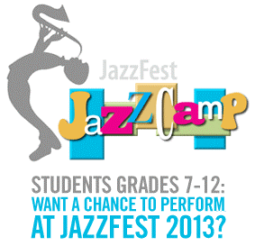 JazzFest Jazz Camp logo
