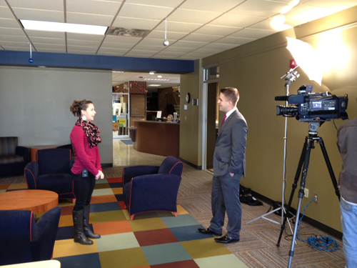 Kelsey Bortnem and KELO-TV